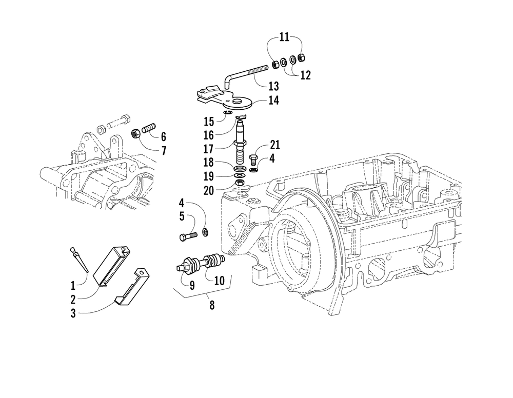 Throttle control and locked torque device assemblies