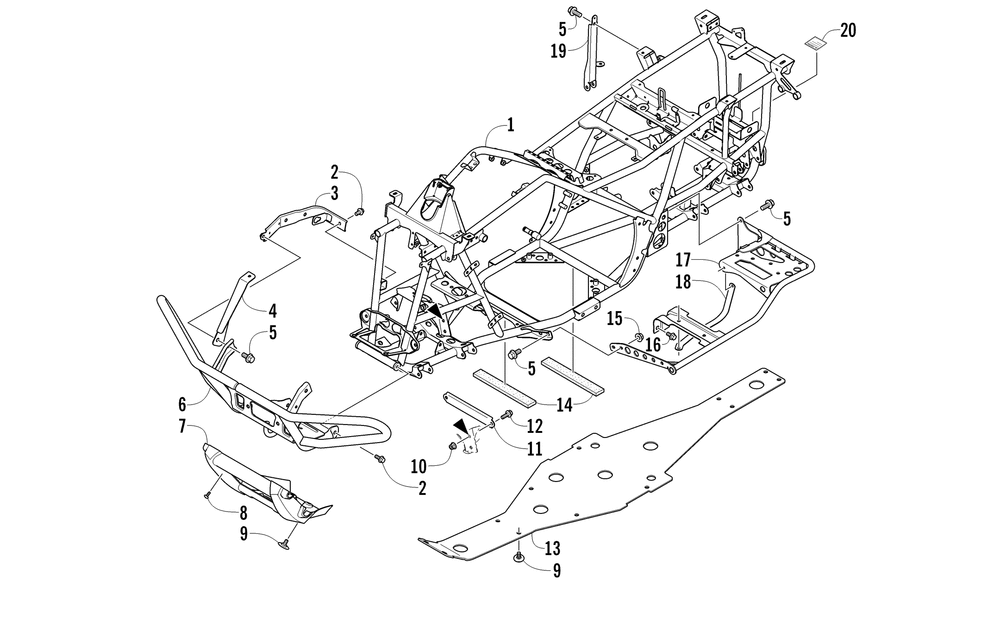 Frame and related parts
