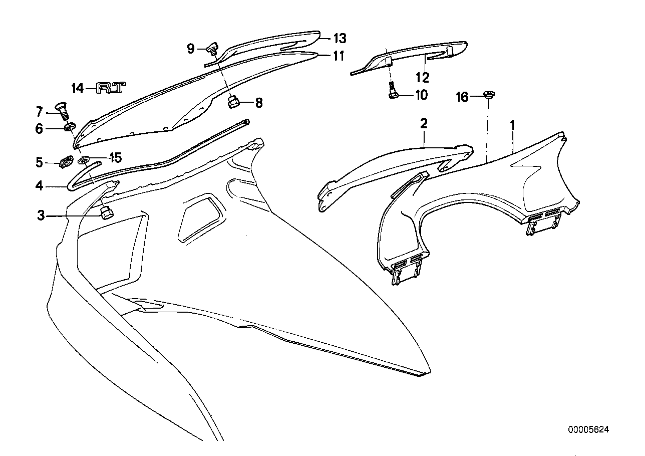 Windshield_mounting parts