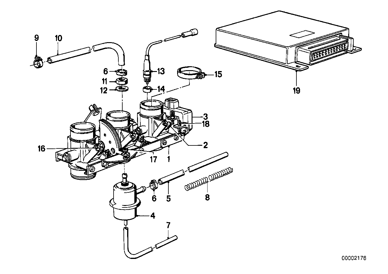 Throttle housing assy_control unit