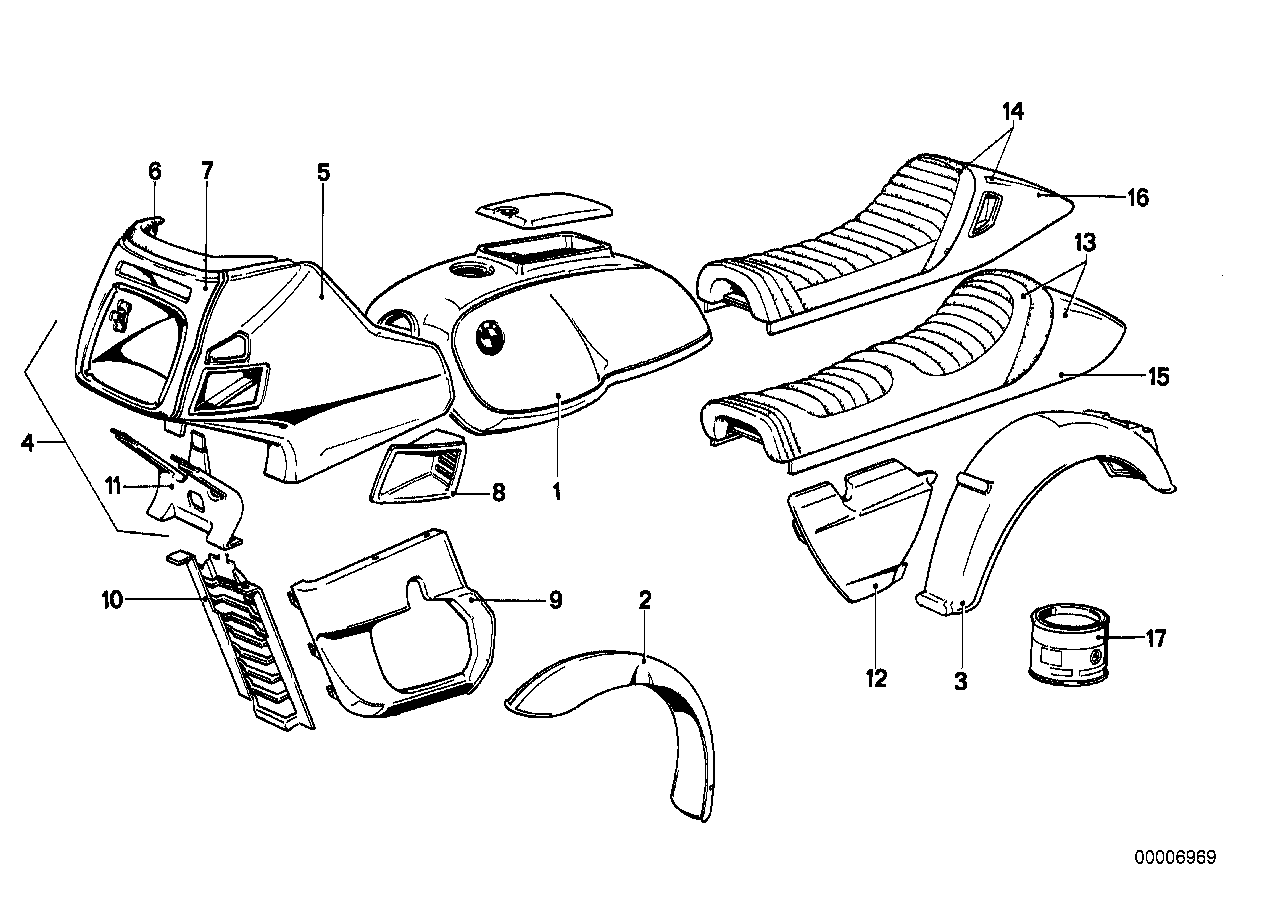 Painted parts 509 lavarot