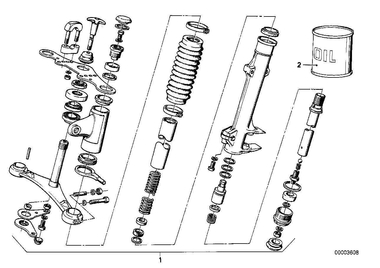 Telescope-fork