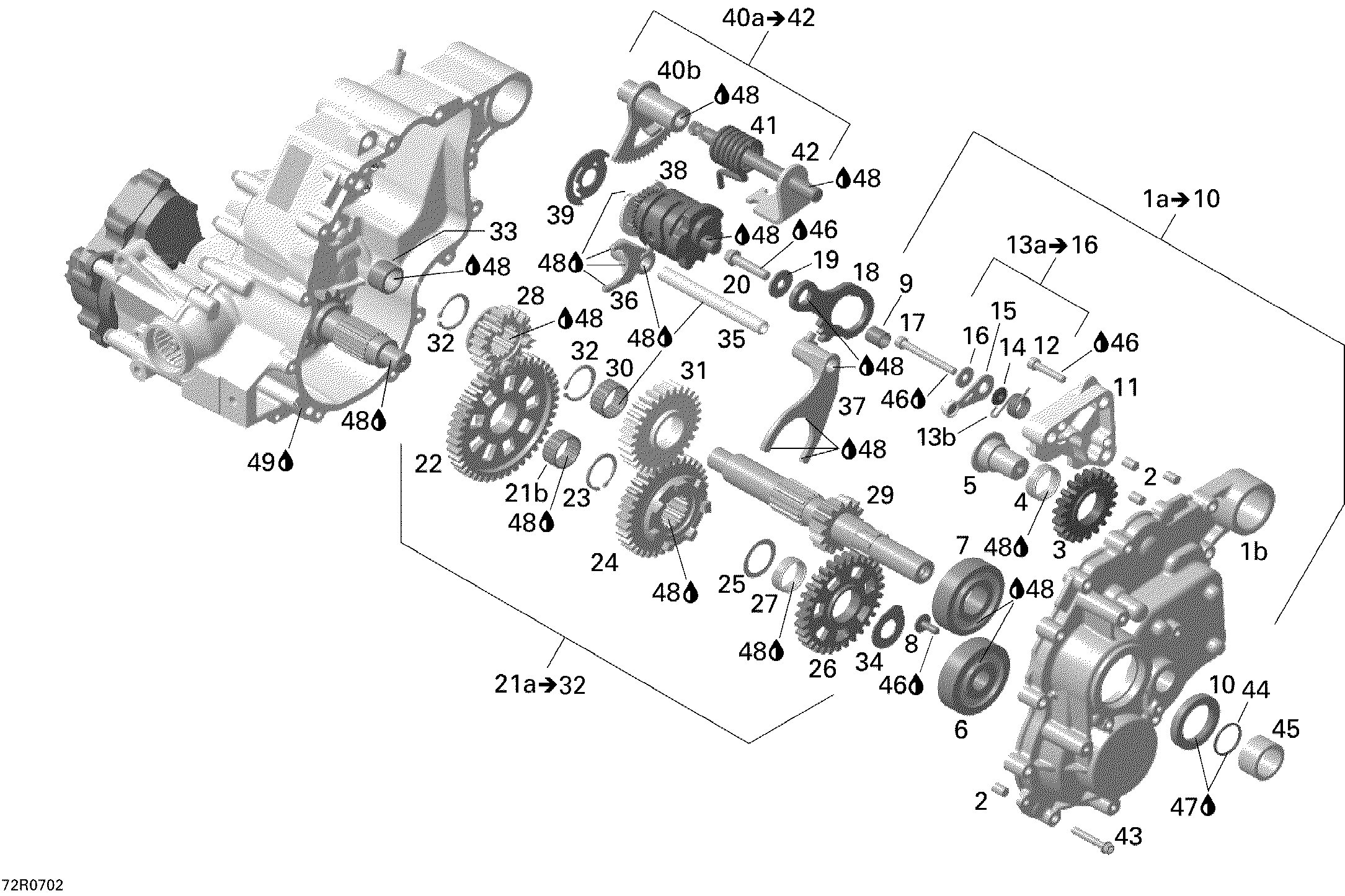 Gear box and components