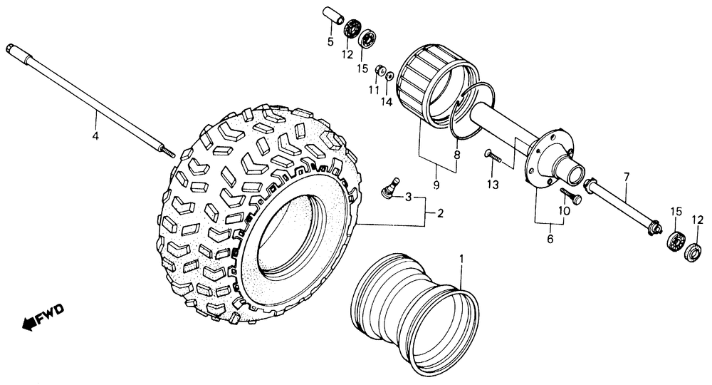 Front wheel