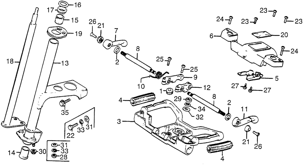 Steering wheel & steeringcolumn & control levers