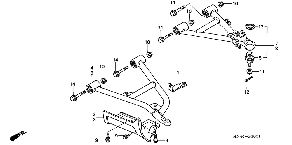 Front arm (2)