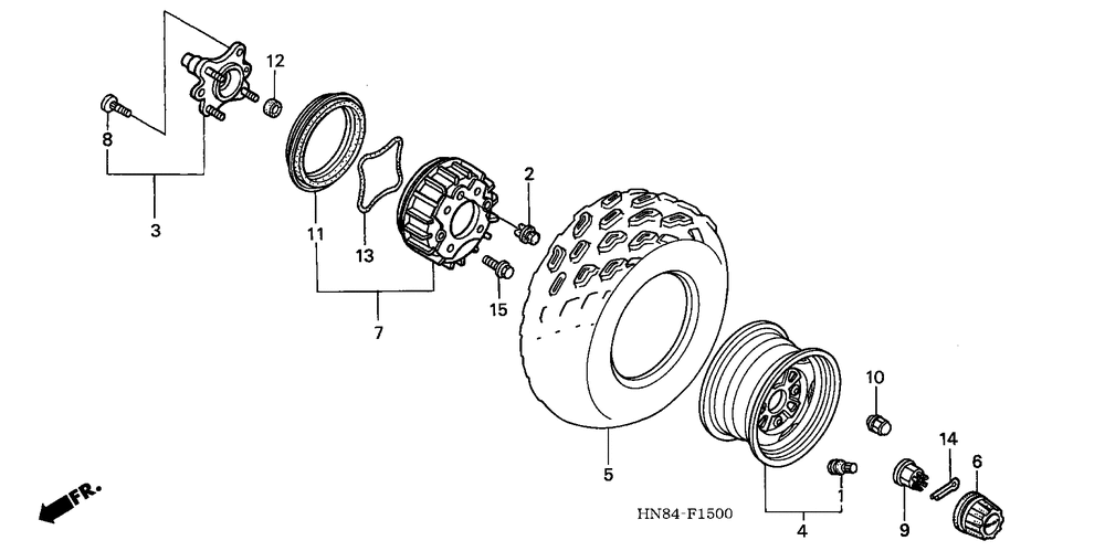 Front wheel