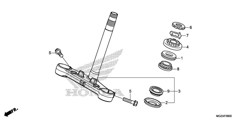 Steering stem