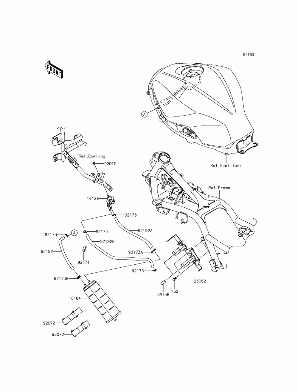 Fuel evaporative system(ca)