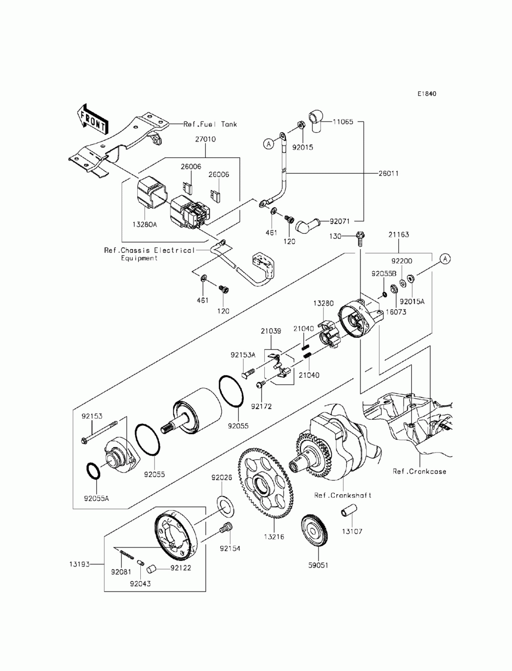 Starter motor