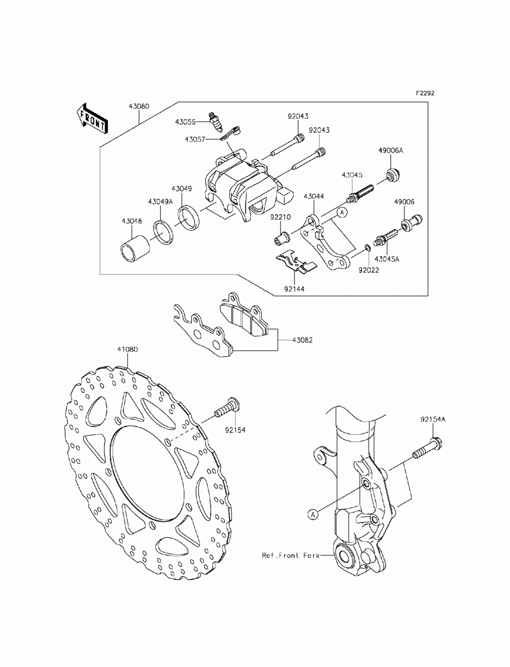 Front brake