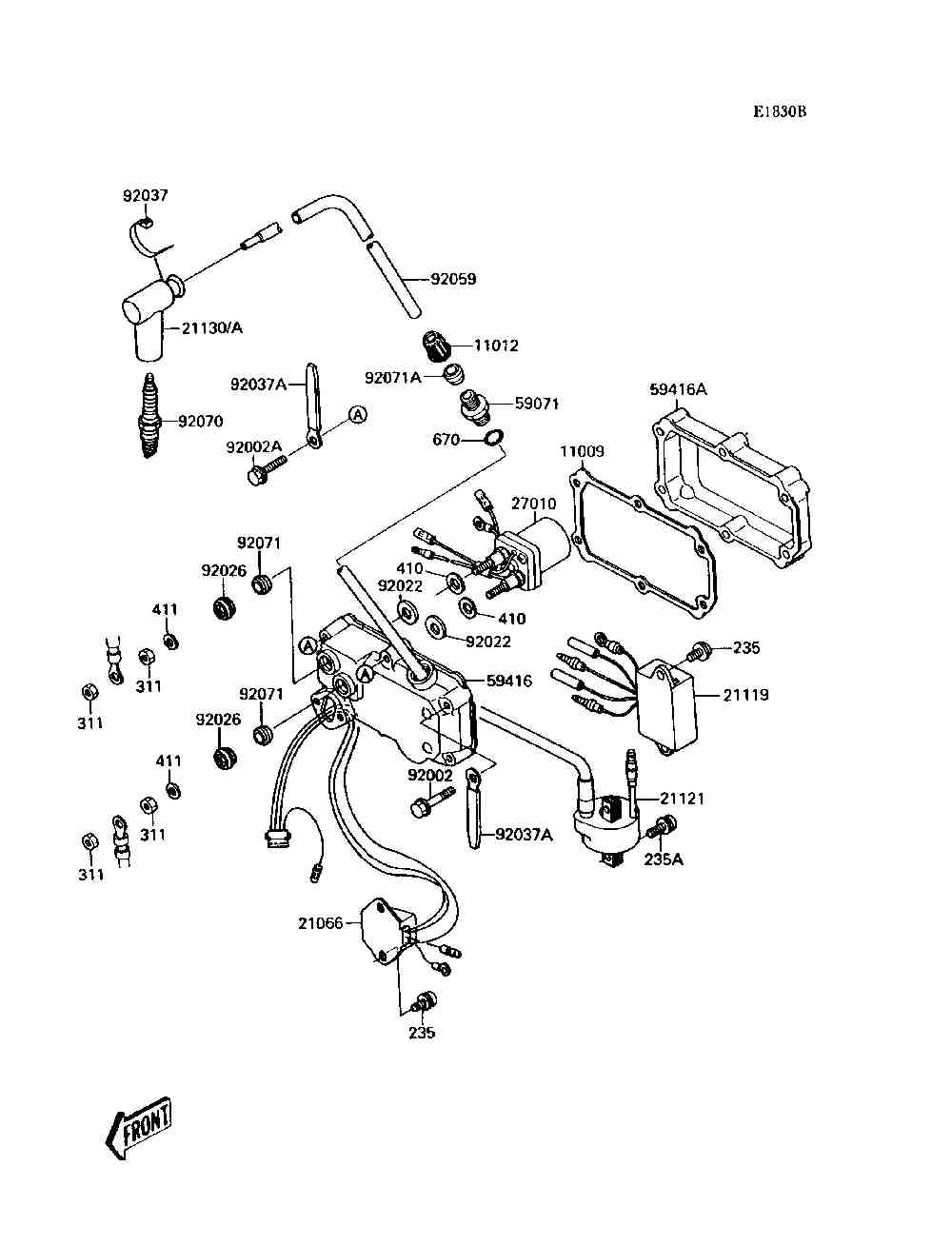 Ignition system(js300-a3  a4  a5)