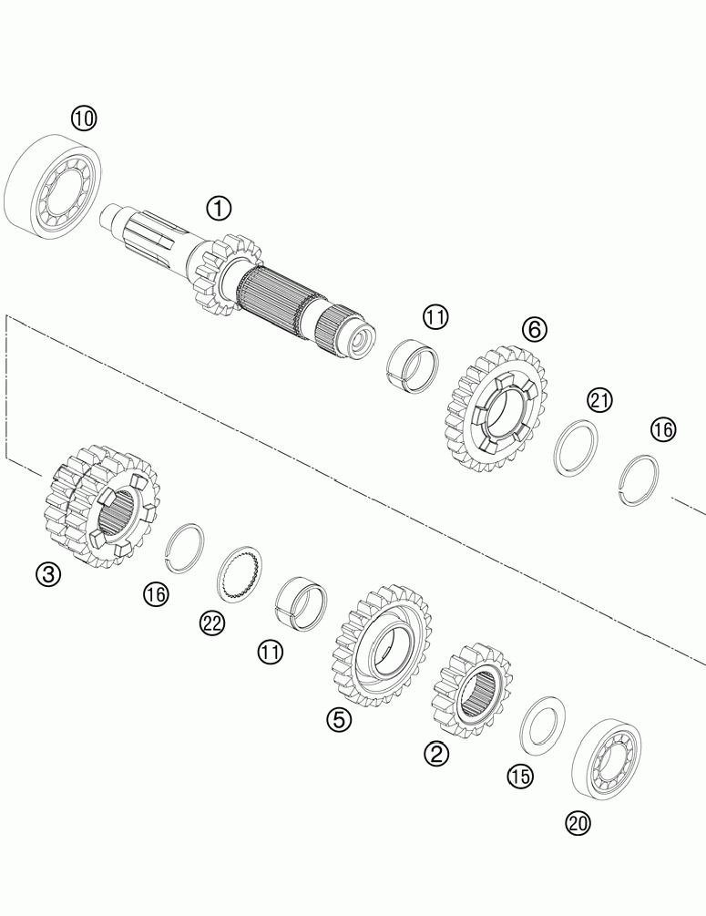 Transmission i вЂ“ main shaft