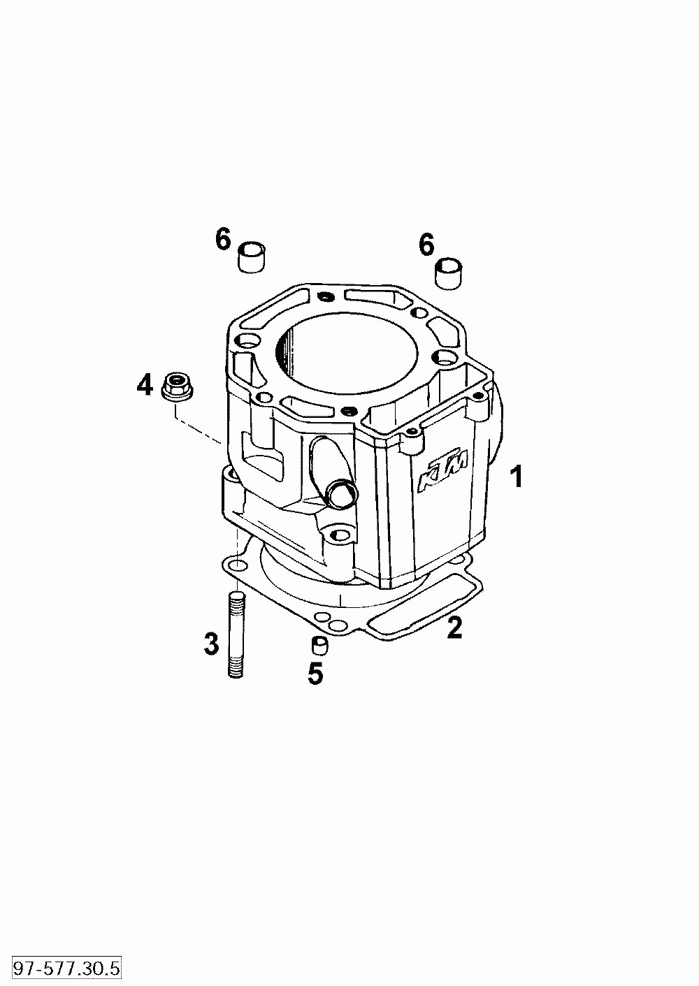 Zylinder cylinder 640 ls-e_mil 2000