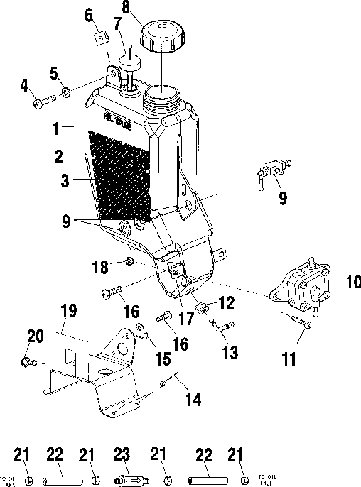 Oil tank - s01sd5bs