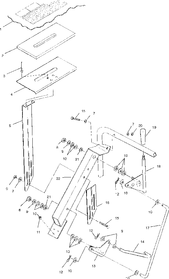 Shift linkage - s01su4bs