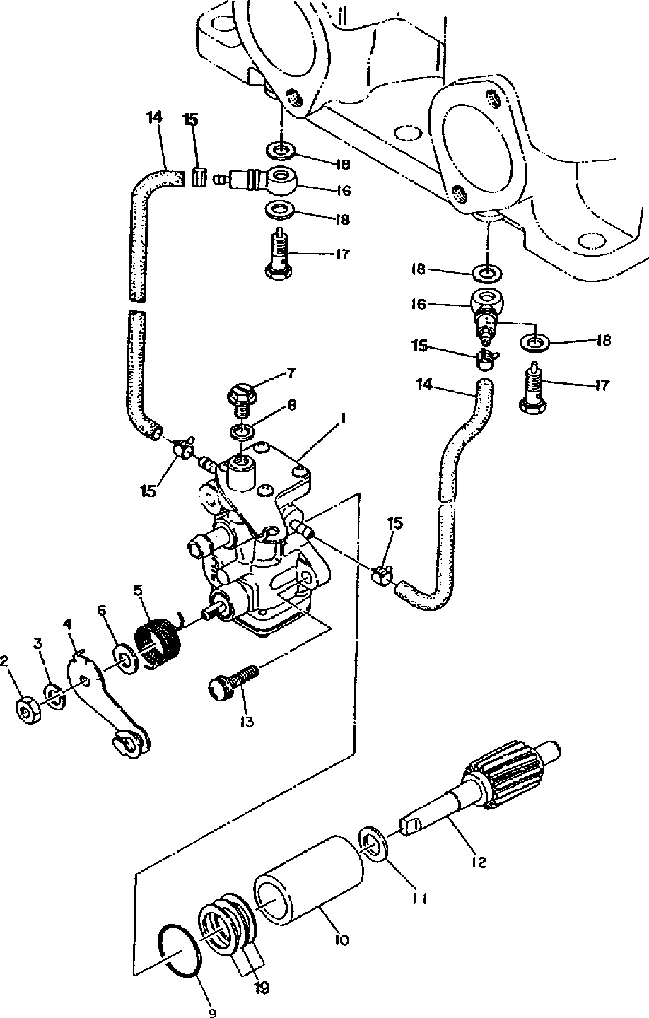 Oil pump-ec50pl-06 widetrak