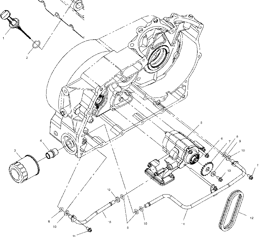 Oil pump mounting - v01cd15cc