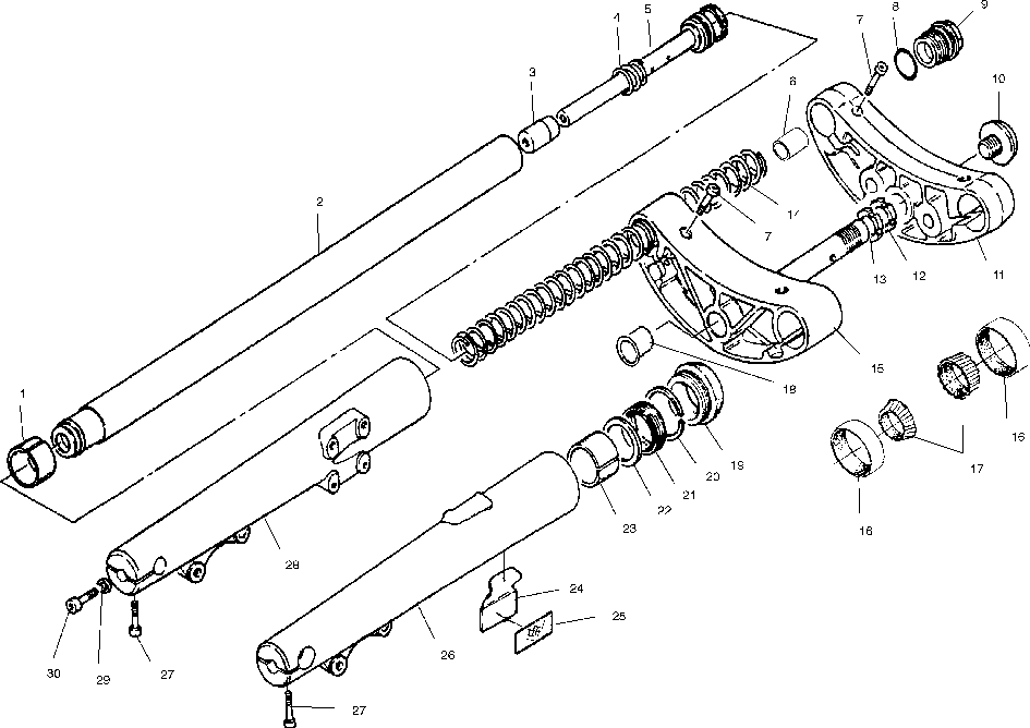 Front forks - v01cs15da