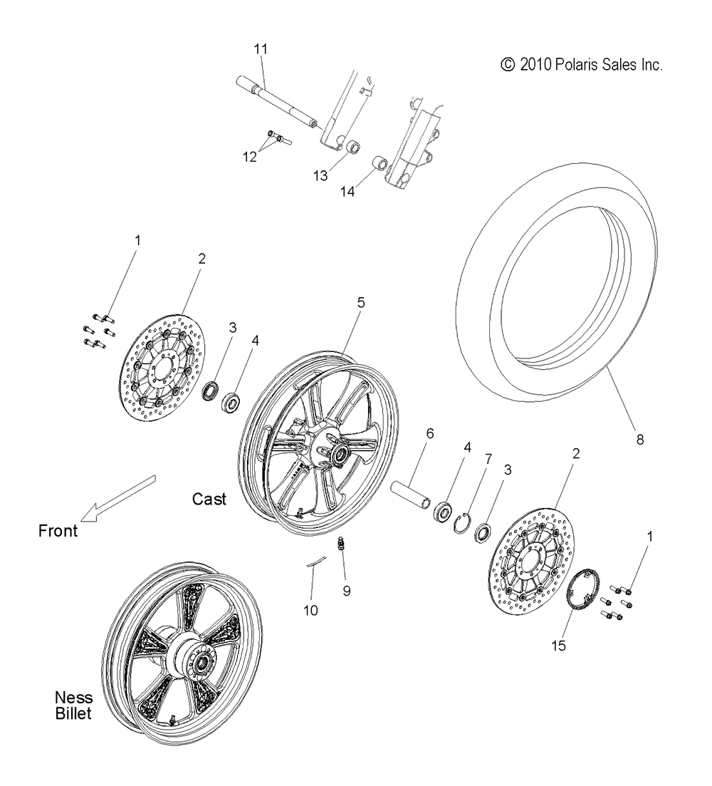 Wheels front - v11sw36_sa36_aw36