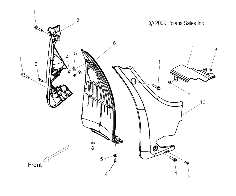 Body chin fairing - v14da_db_dw_tw_zw36 all options