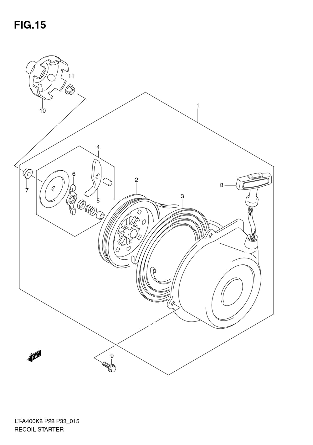 Recoil starter