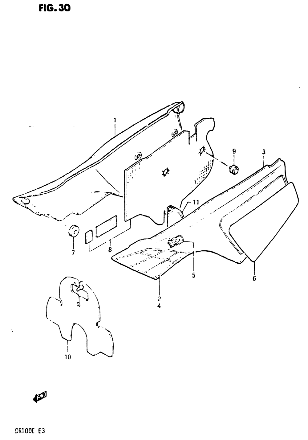 Frame cover (model e)