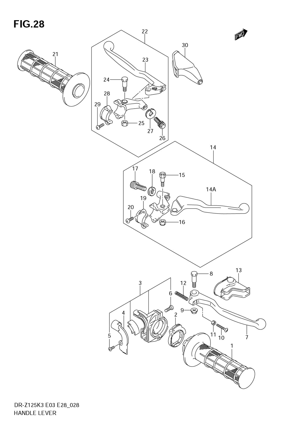 Handle lever