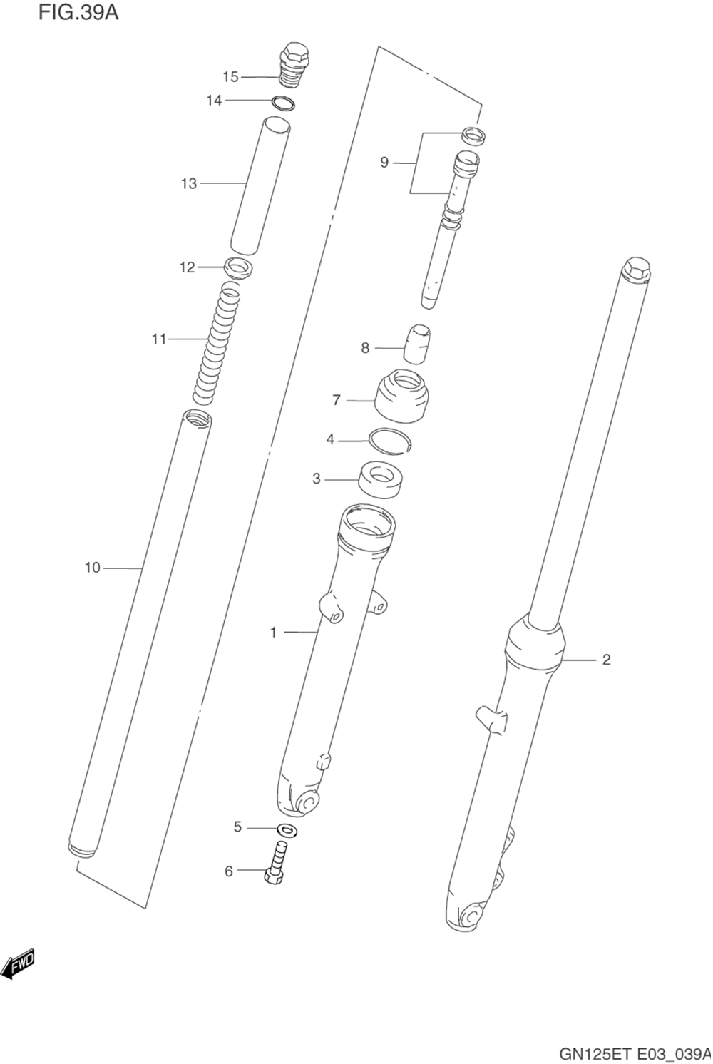 Front damper (model t)