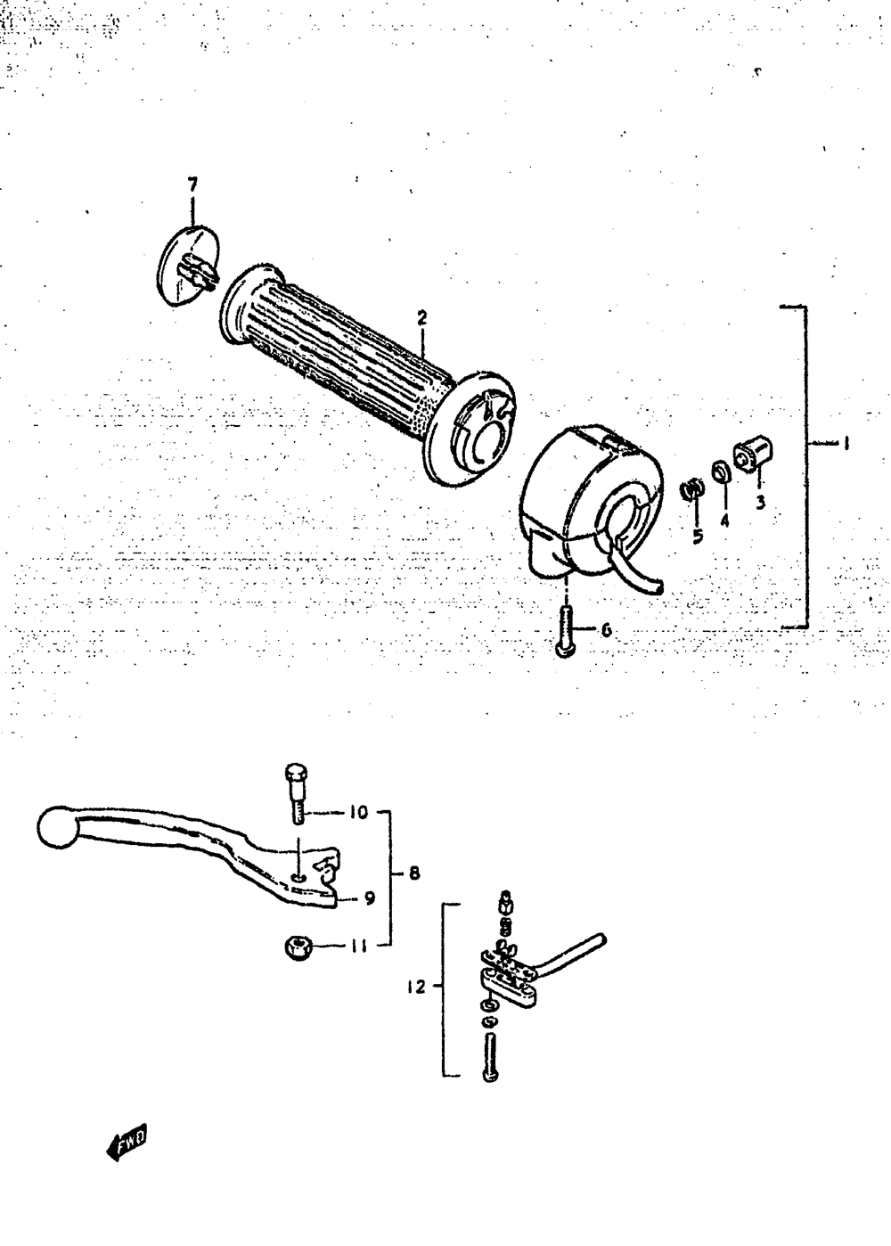 Rh handle switch