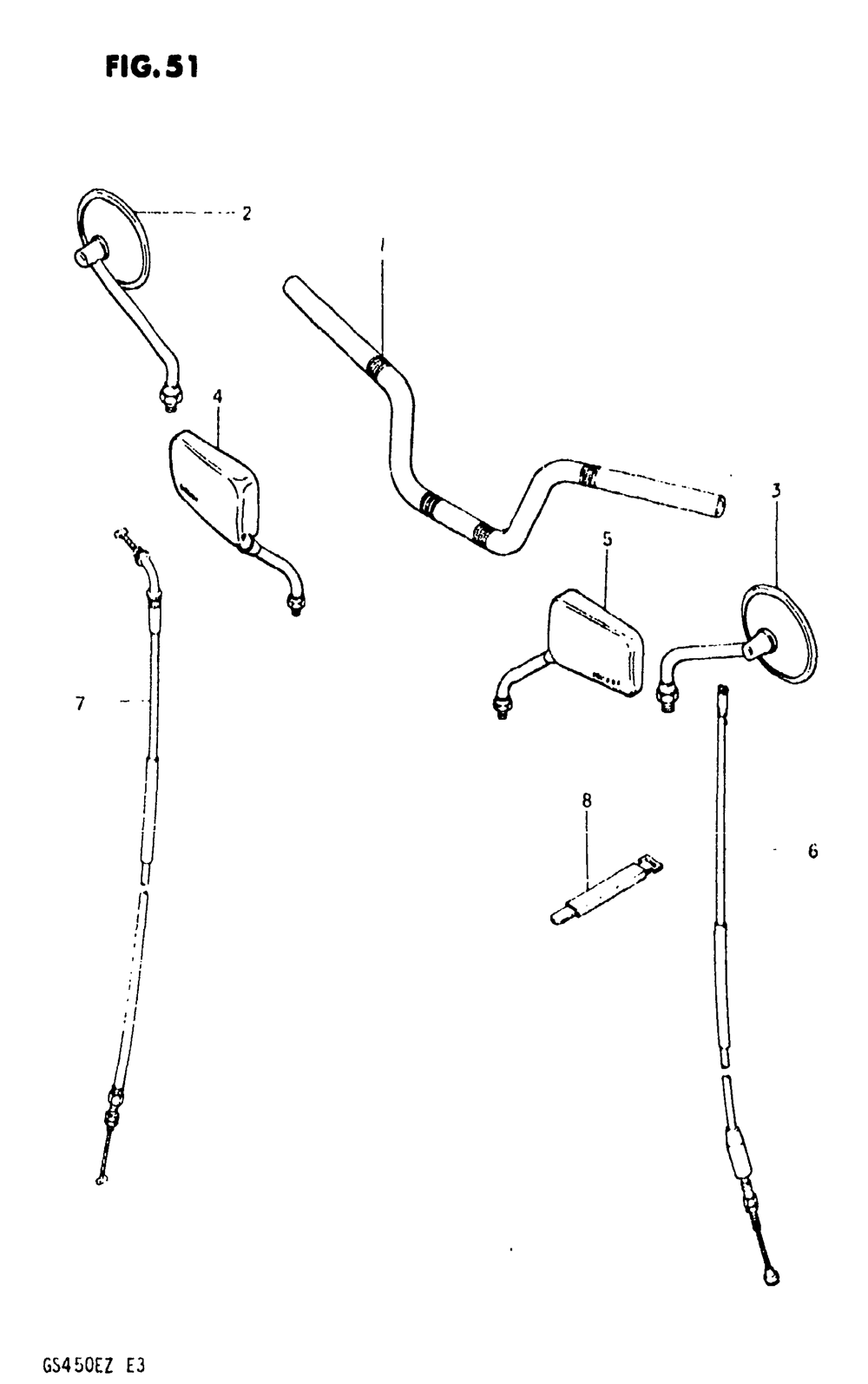 Handlebar (gs450et