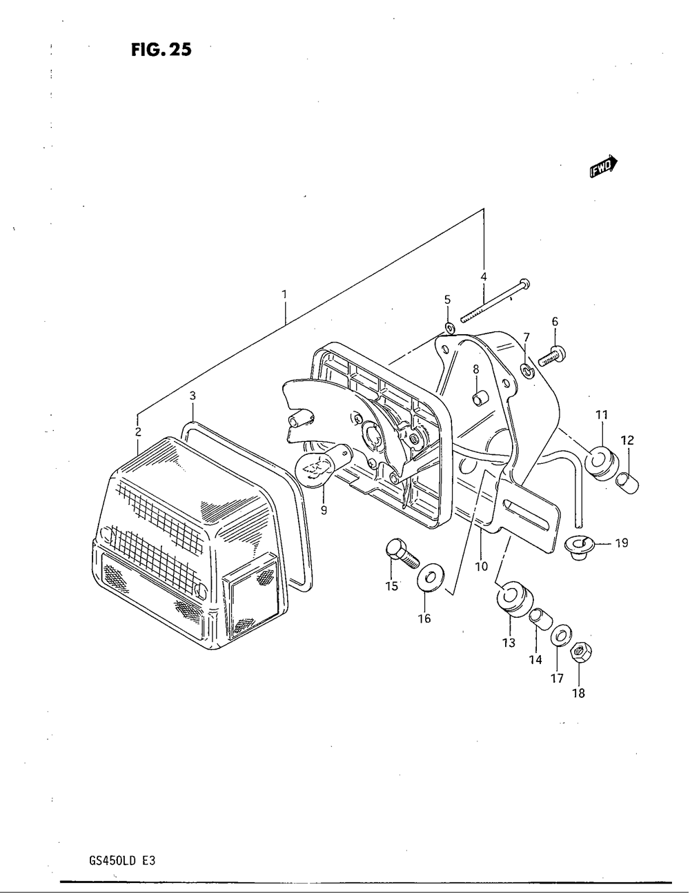 Rear combination lamp