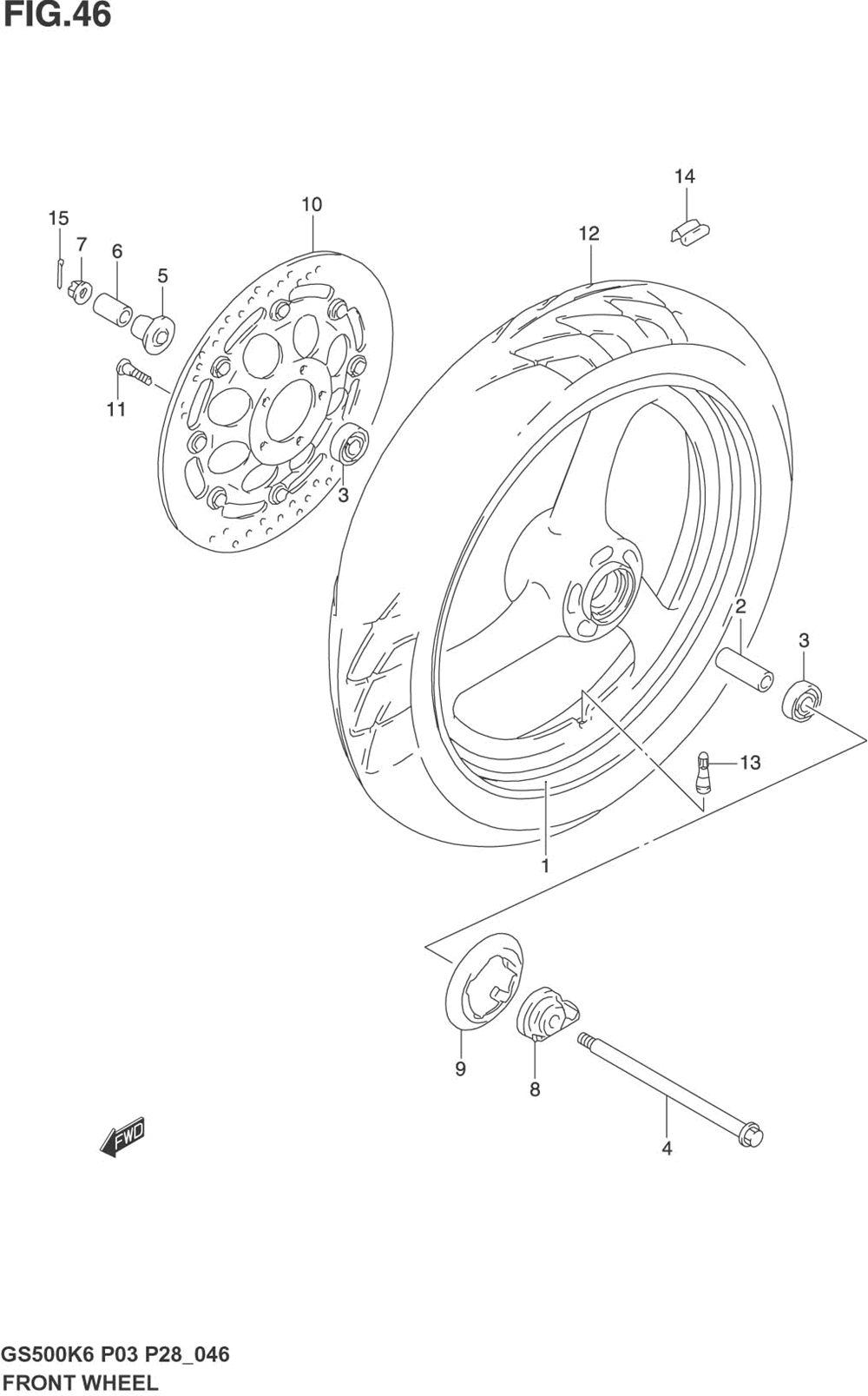 Front wheel