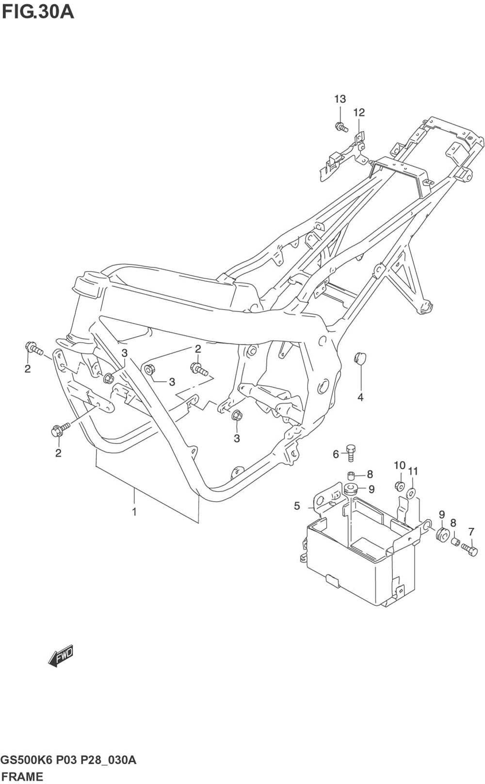 Frame (model k4_k5_k6)