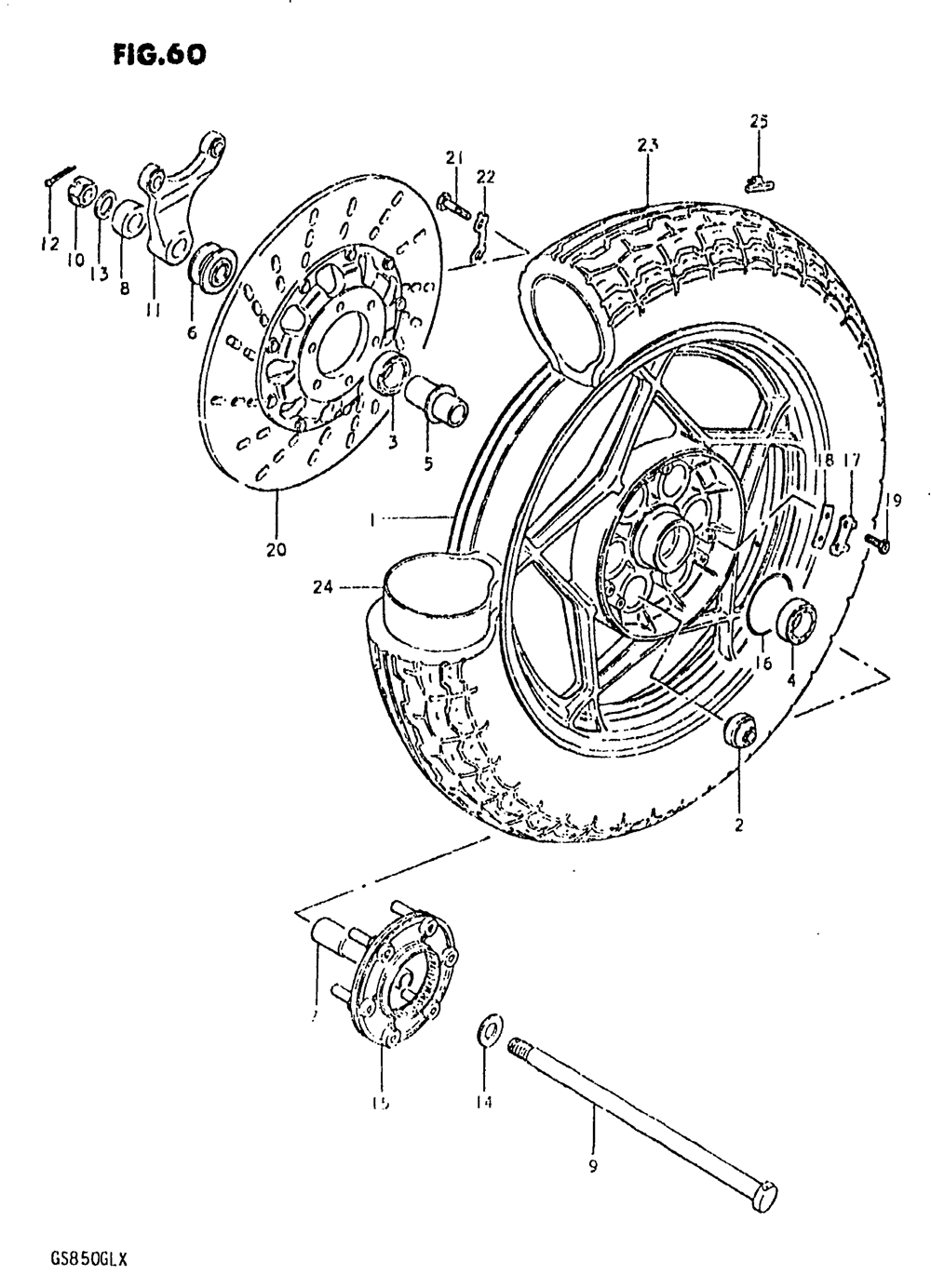 Rear wheel (model t)