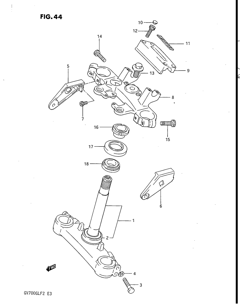 Steering stem