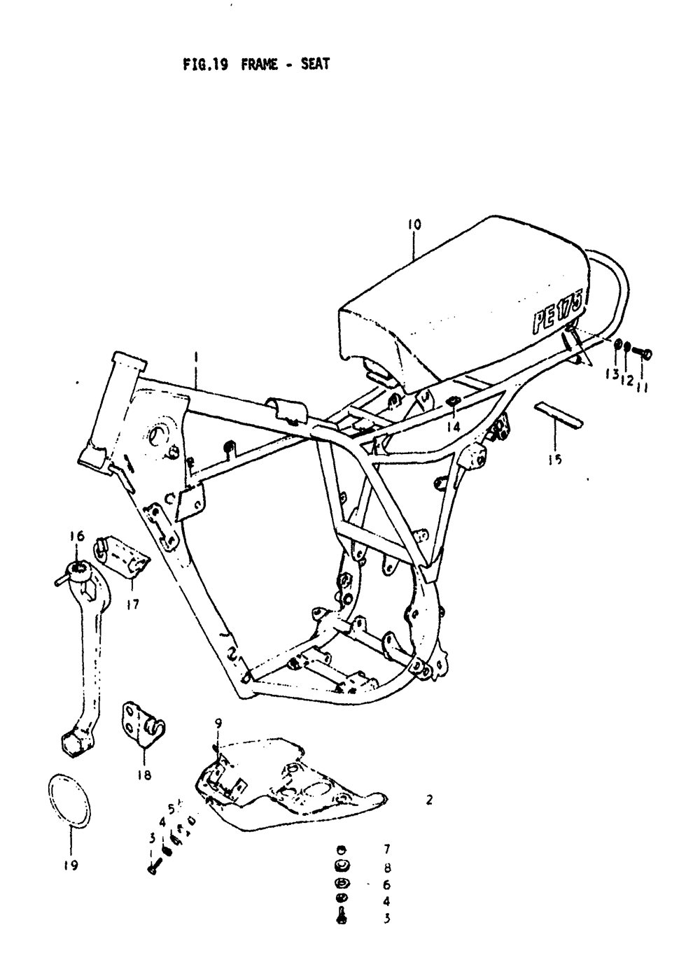 Frame - seat