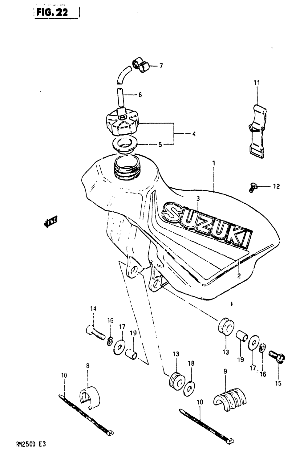 Fuel tank (model z)