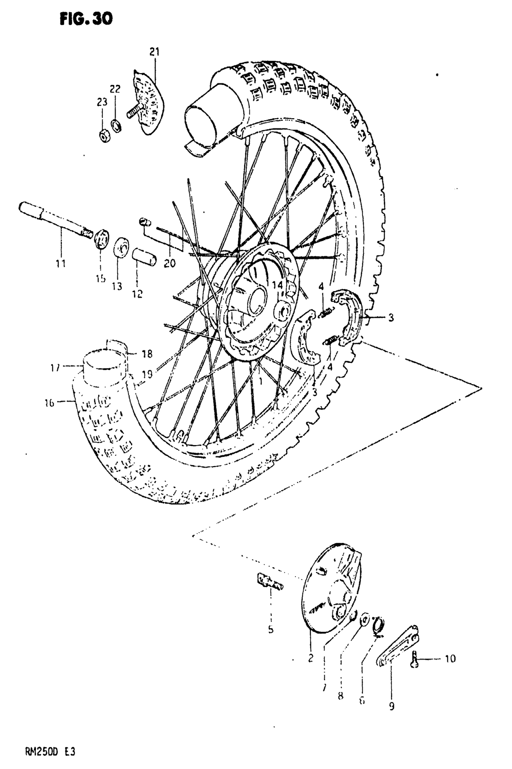 Front wheel (model z)