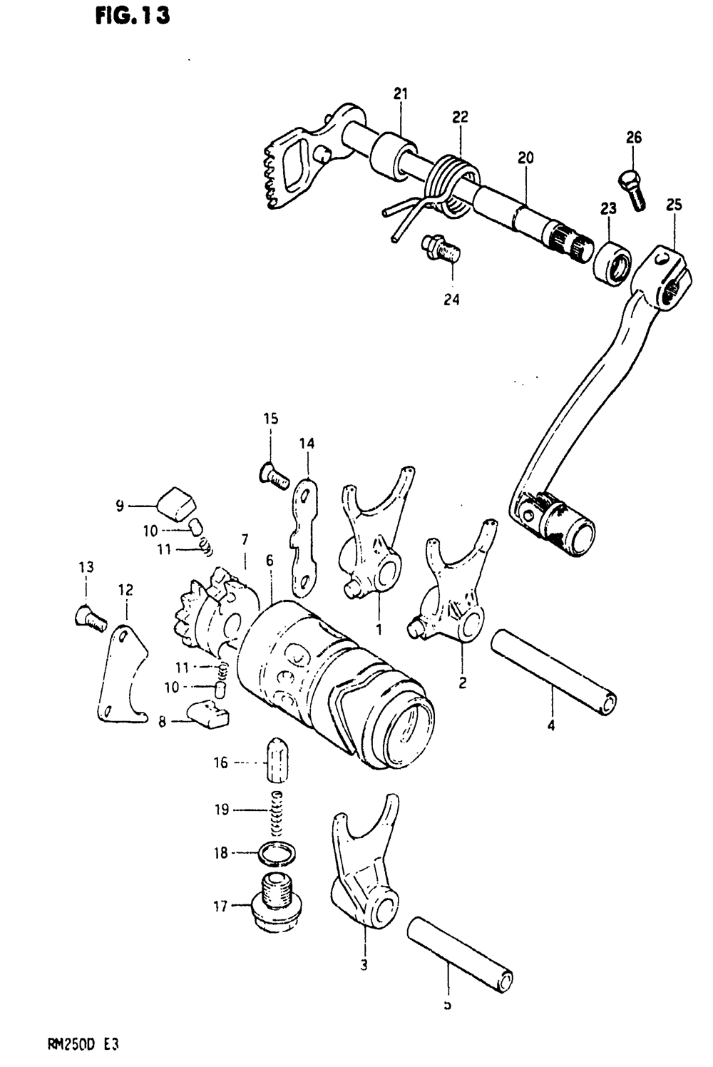 Gear shifting (model z)