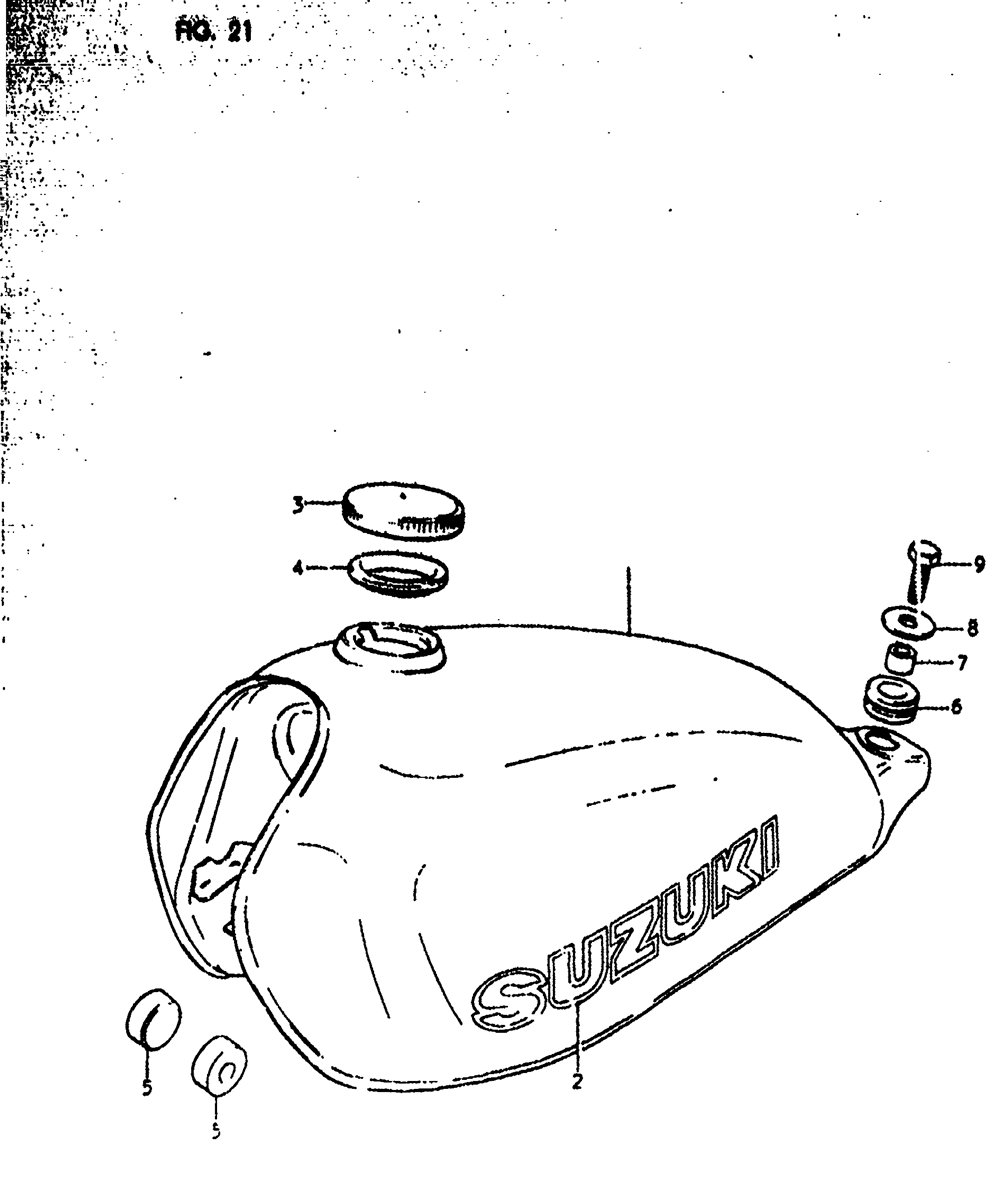 Fuel tank (rm50c)
