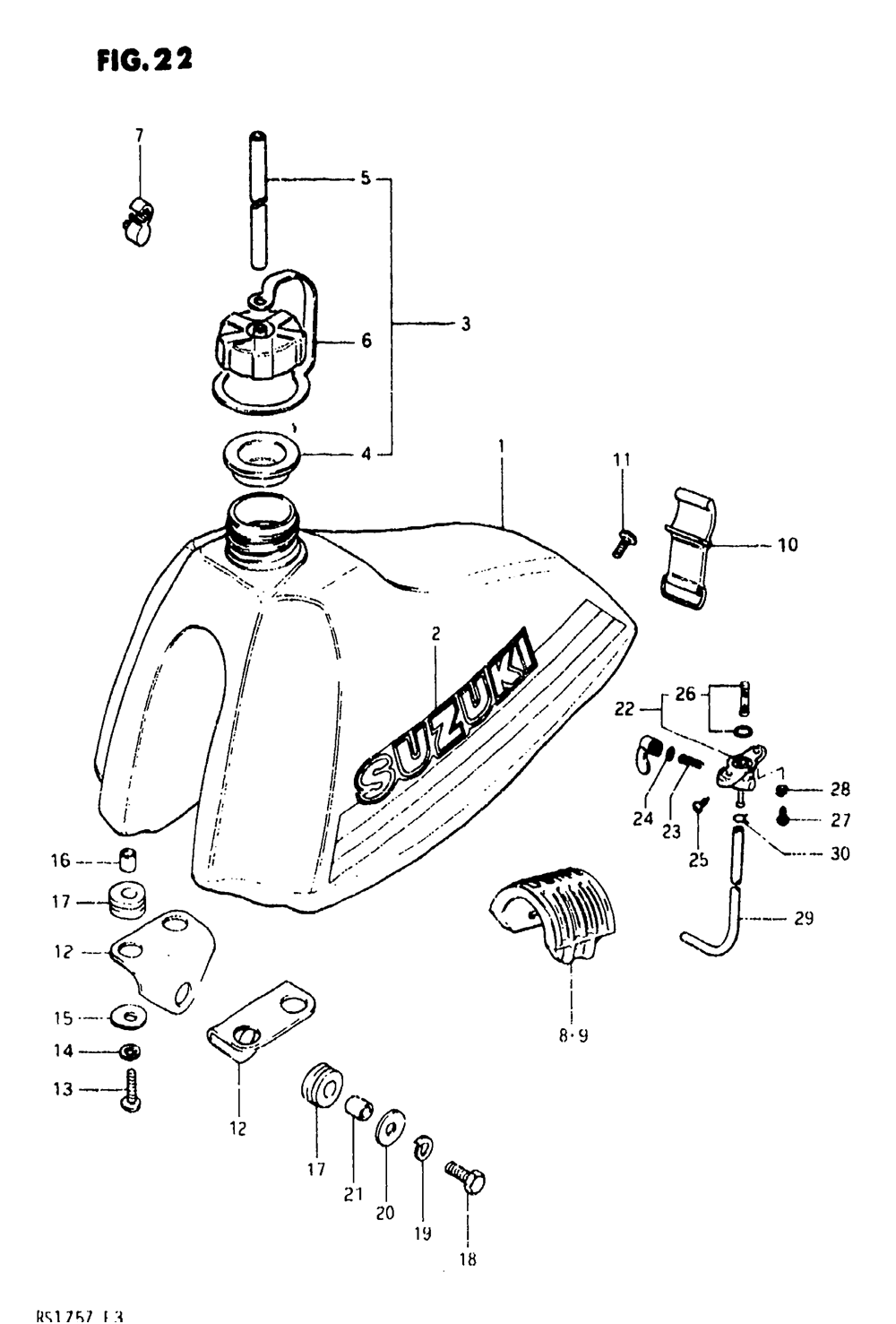 Fuel tank (model z)