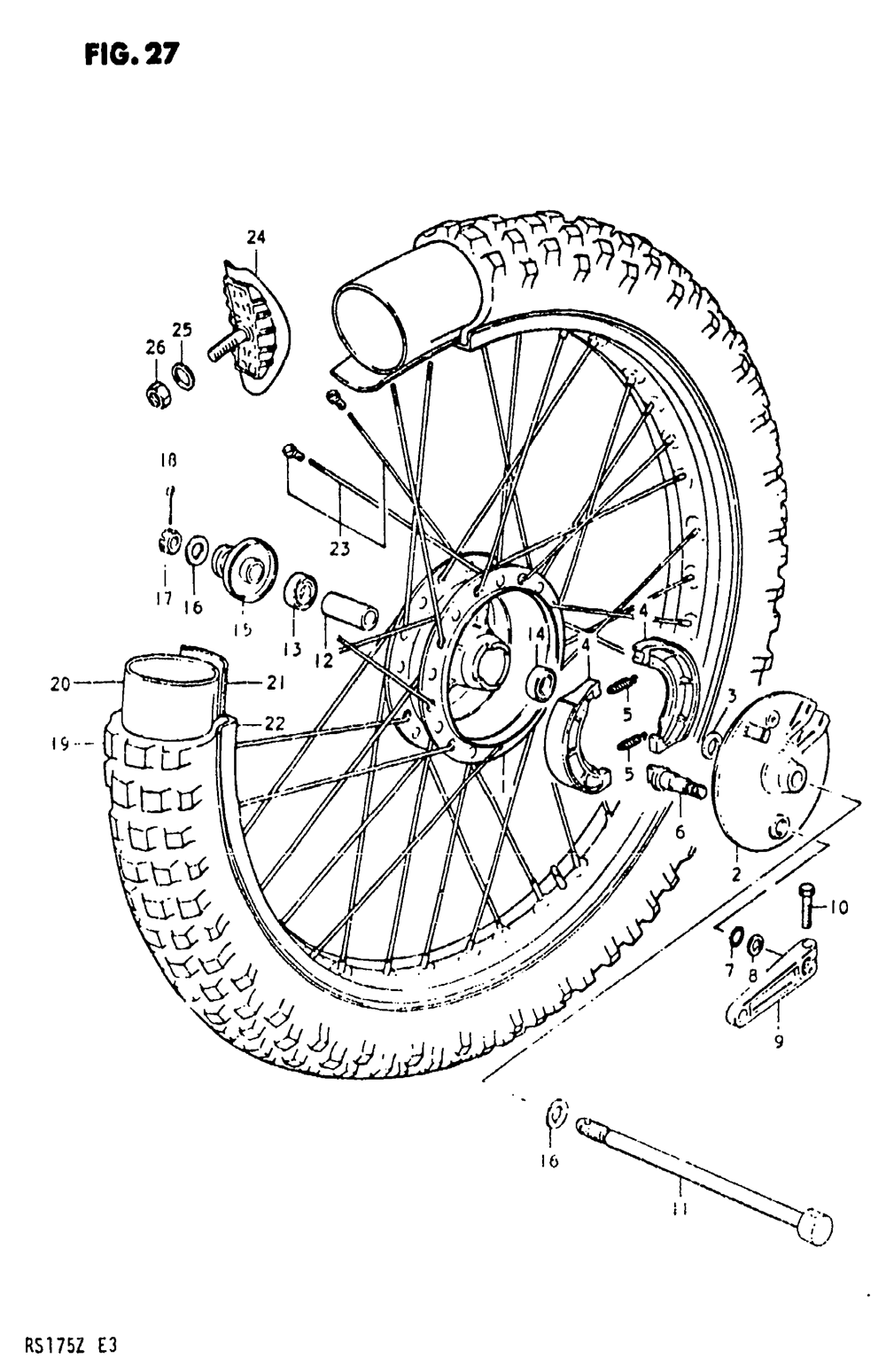 Front wheel (model t)
