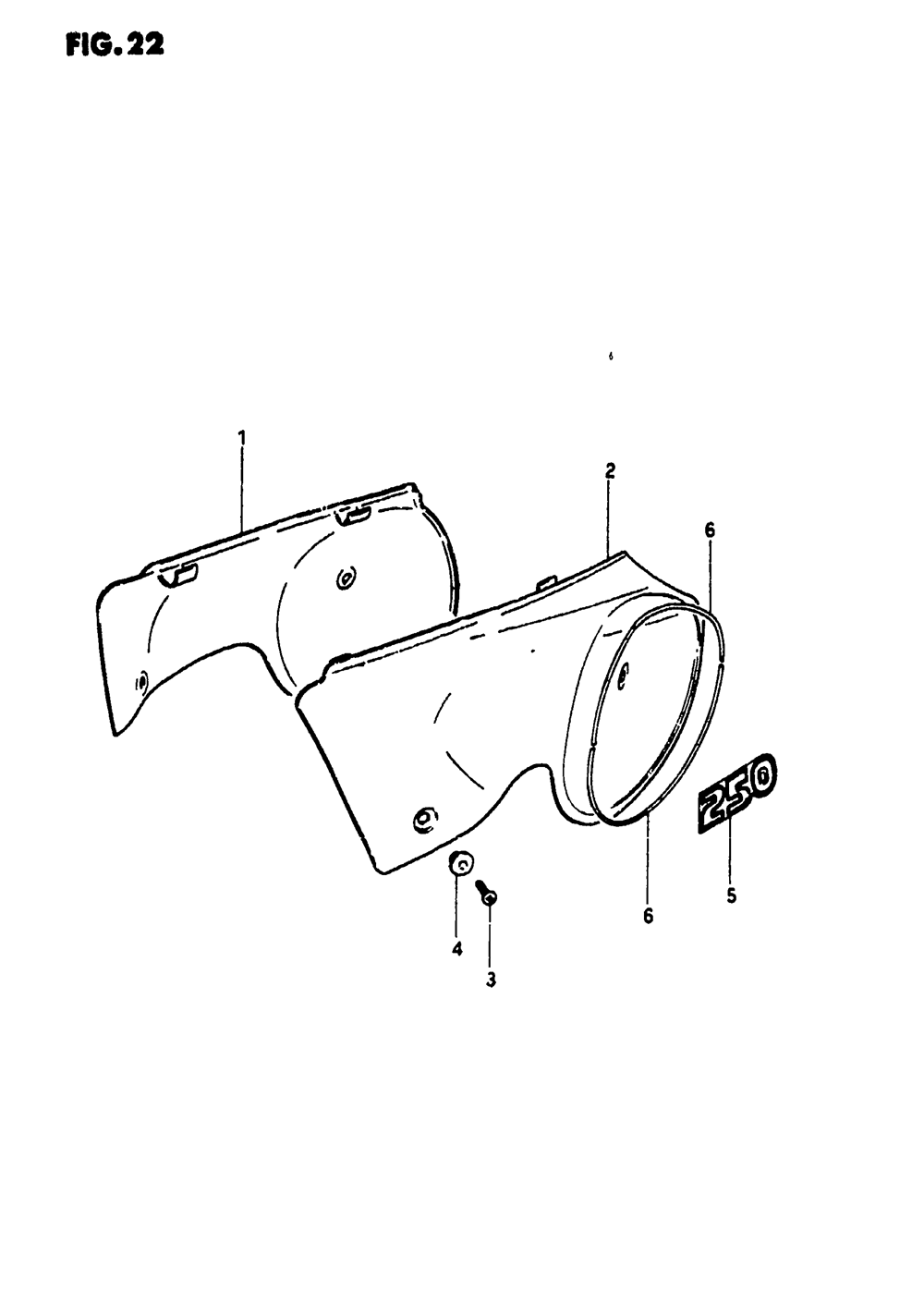 Frame cover (rs250t)