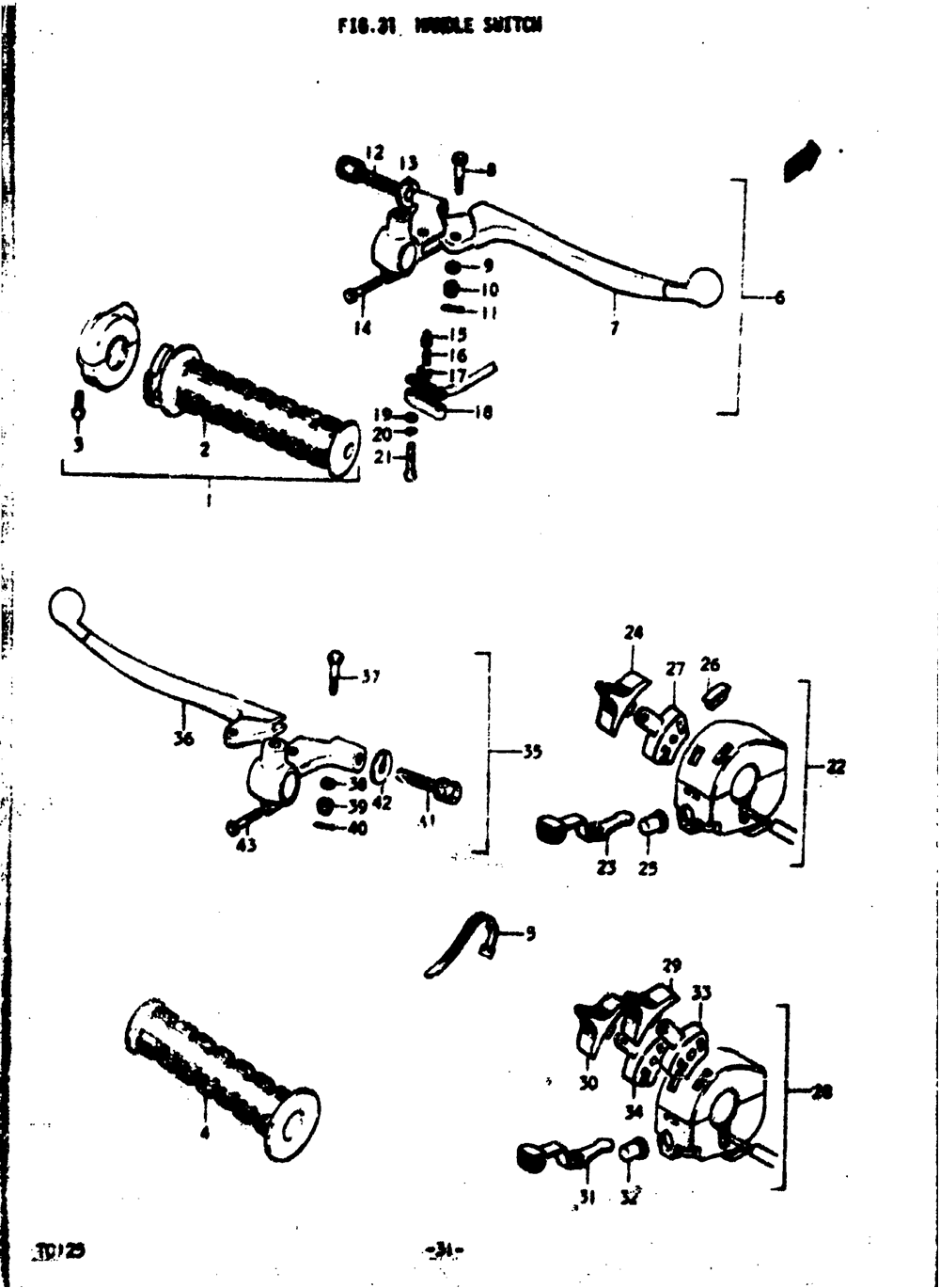 Handle switch