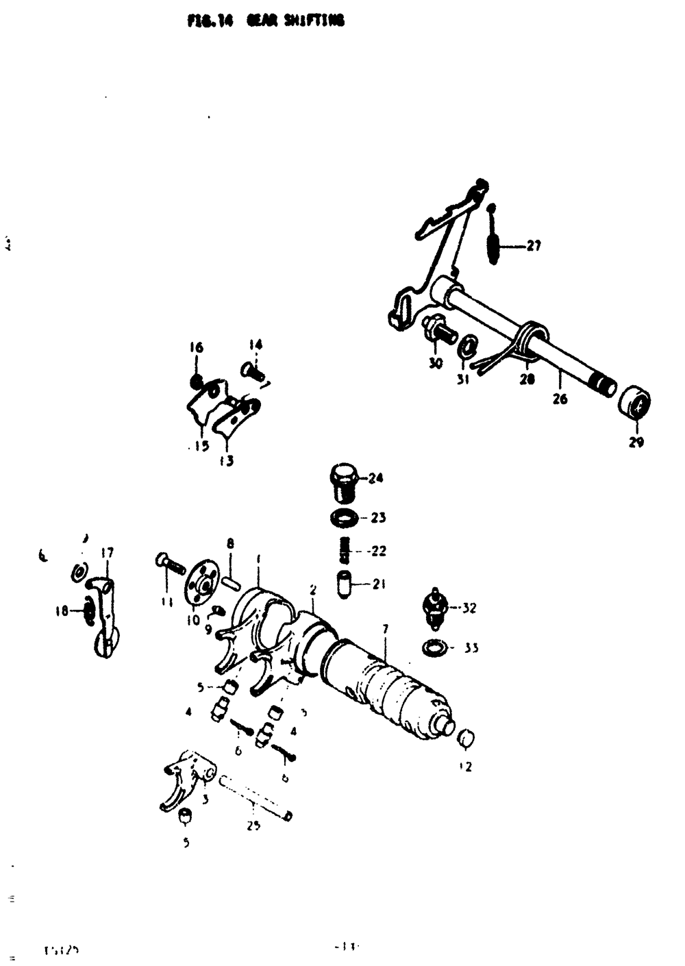 Gear shifting