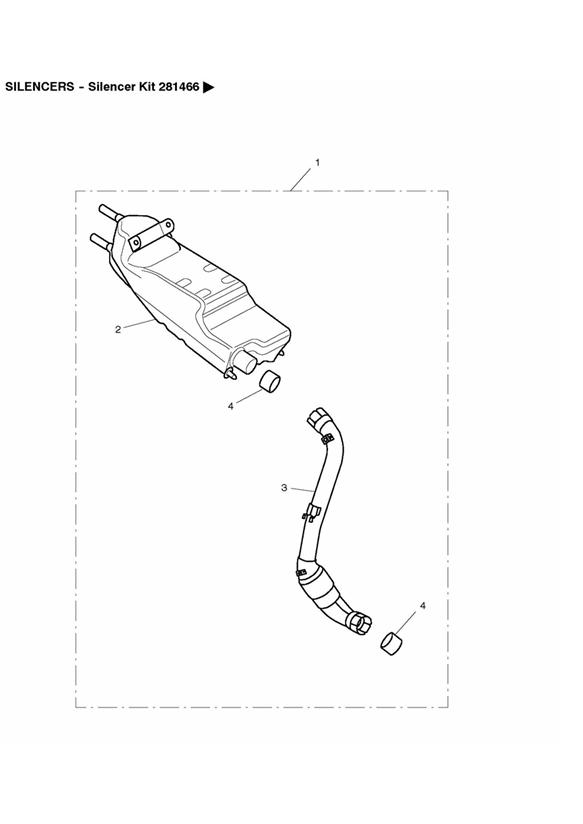 Silencer kit 281466