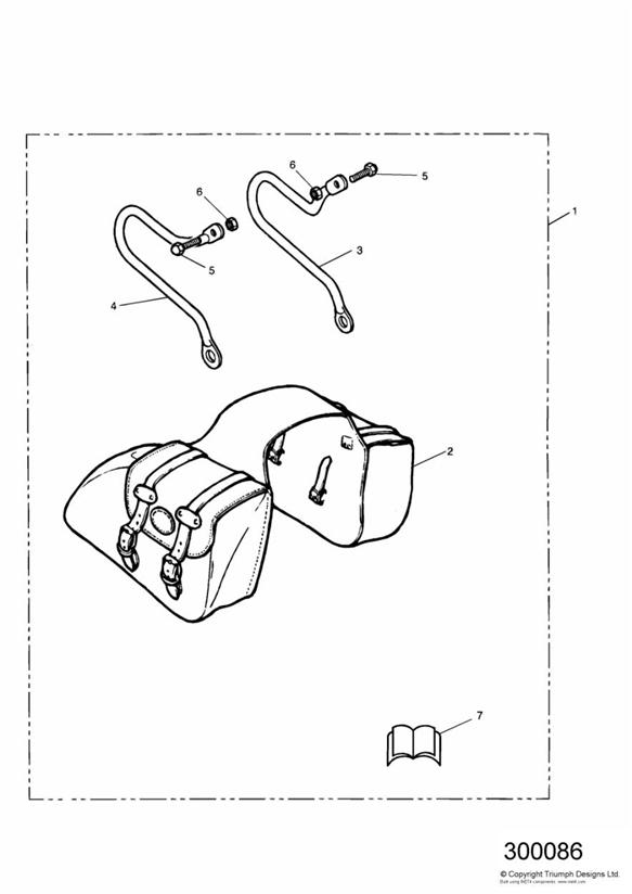 Nylon pannier kit