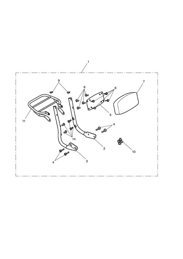 Sissy bar_luggage rack mk 3