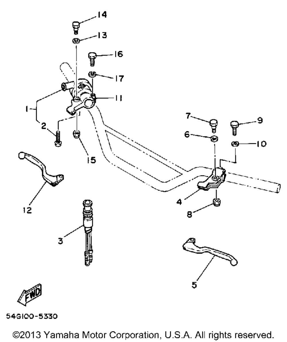 Handle switch - lever